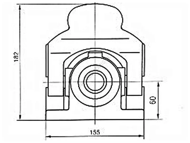 Rysunek techniczny: Przyrząd do zaciskania tulejek 5C DM 267